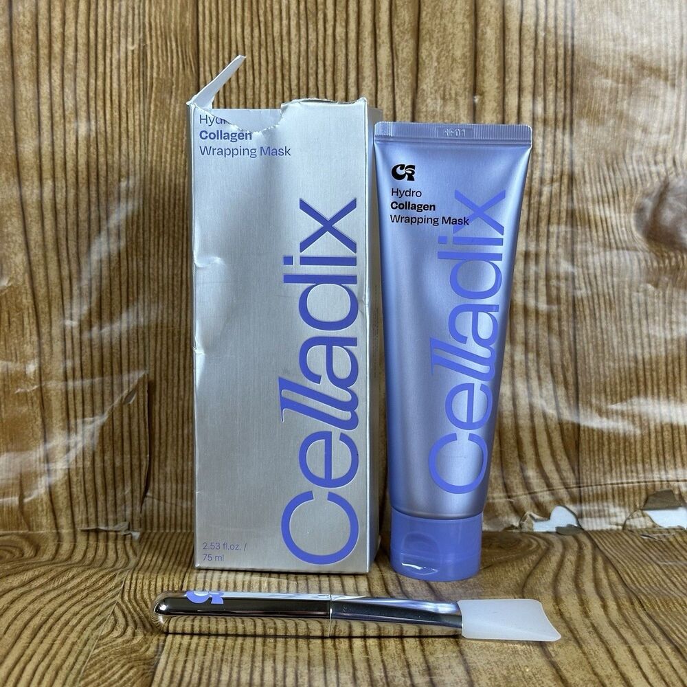 Celladix Hydro Collagen Wrapping Mask 75ml K Beauty Overnight Mask w/ Applicator